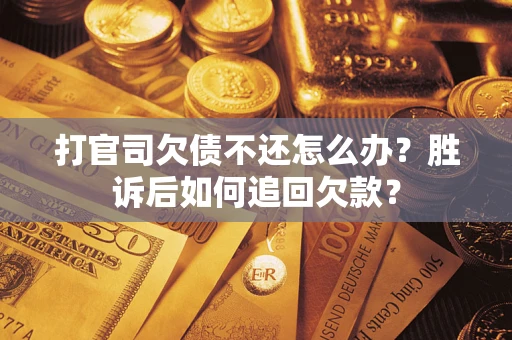 北京打官司欠债不还怎么办？胜诉后如何追回欠款？