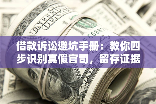 北京借款诉讼避坑手册：教你四步识别真假官司，留存证据不踩雷