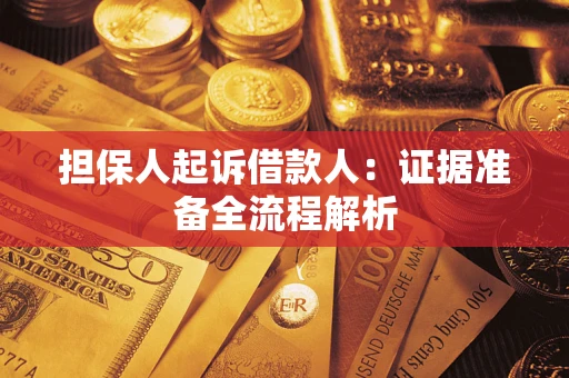 北京担保人起诉借款人：证据准备全流程解析