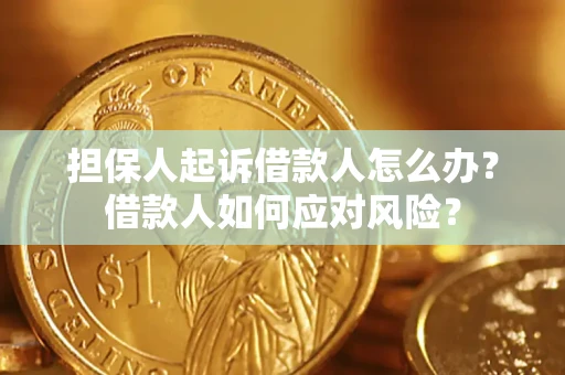 北京担保人起诉借款人怎么办？借款人如何应对风险？